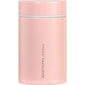 Tyeso 260 ml Pembe Gourmet Anne Bebek Mama Vakumlu Termos