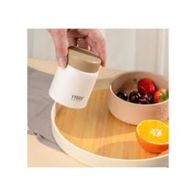Tyeso 280 ml Beyaz Chief Anne Bebek Mama Vakumlu Termos