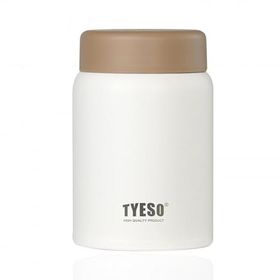 Tyeso 280 ml Beyaz Chief Anne Bebek Mama Vakumlu Termos