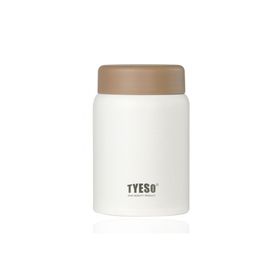 Tyeso 280 ml Beyaz Chief Anne Bebek Mama Vakumlu Termos