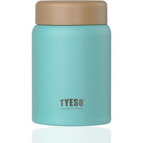 Tyeso 280 ml Yeşil Chief Anne Bebek Mama Vakumlu Termos