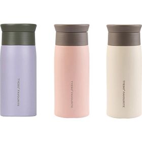 Tyeso 350 ml Beyaz Grace Vakumlu Sızdırmaz Çay Demleme ve İçecek Termosu