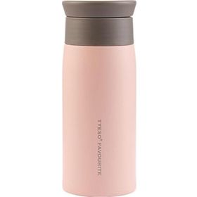 Tyeso 350 ml Pembe Grace Vakumlu Sızdırmaz Çay Demleme ve İçecek Termosu