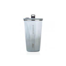 Tyeso 600 ml Gri Candy Tumbler Vakumlu Paslanmaz Çelik Termos