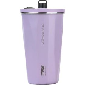 Tyeso 600 ml Mor Crush Tumbler Vakumlu Paslanmaz Çelik Termos