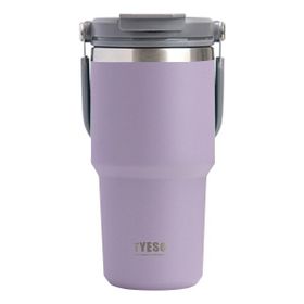 Tyeso 600 ml Mor Dailyneed Vakumlu Paslanmaz Çelik Termos