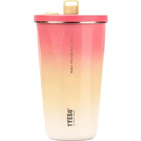 Tyeso 600 ml Pembe Candy Tumbler Vakumlu Paslanmaz Çelik Termos