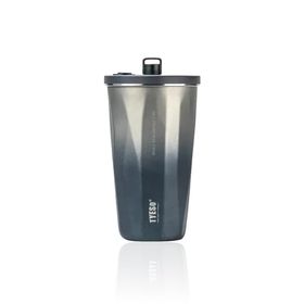Tyeso 600 ml Siyah Candy Tumbler Vakumlu Paslanmaz Çelik Termos