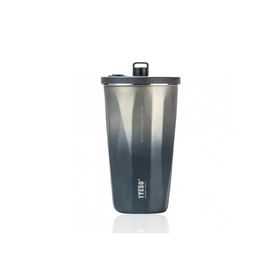 Tyeso 600 ml Siyah Candy Tumbler Vakumlu Paslanmaz Çelik Termos