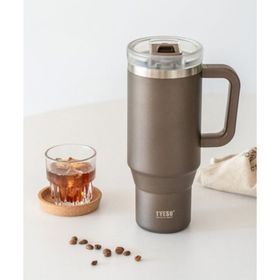 Tyeso 900 ml Kahvernegi Qq Sızdırmaz Pipetli Çift Duvarlı Vakumlu Termos