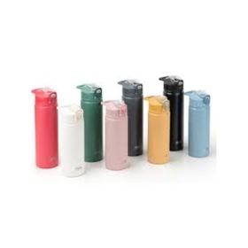 Tyeso Active Color Vakumlu Paslanmaz Çelik Gizli Pipetli 600 ml Beyaz Termos