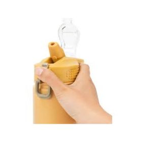 Tyeso Active Color Vakumlu Paslanmaz Çelik Gizli Pipetli 600 ml Sarı Termos