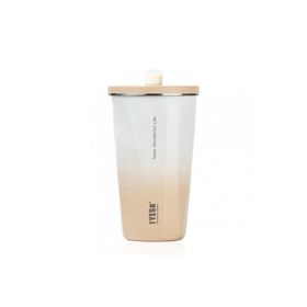 Tyeso Candy Tumbler Vakumlu Paslanmaz 600 ml Kahverengi Çelik Termos