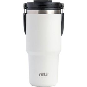 Tyeso Dailyneed Vakumlu Paslanmaz Çelik 750 ml Beyaz Termos