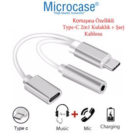 TYPE-C Kulaklık Dönüştürücü 3.5 mm jack Adaptör