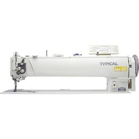 Typical GC20666-L25-D2T3 Otomatik Çift Pabuç Çift İğneli Büyük Mekik Ayak Baskı Ayarlı Dikiş Makinası