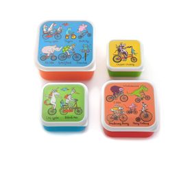 Tyrrell Katz Animals On Bike 4'lü Beslenme Kutusu