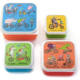Tyrrell Katz Animals On Bike 4'lü Beslenme Kutusu