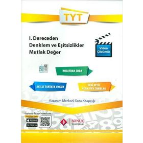 TYT 1. Dereceden Denklem Ve Eşitsizlikler Mutlak Değer Sonuç Yayınları