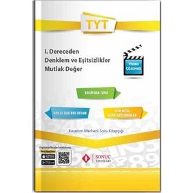 TYT 1. Dereceden Denklem Ve Eşitsizlikler Mutlak Değer Sonuç Yayınları