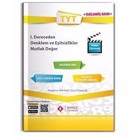 Tyt 1 Dereceden Denklem Ve Eşitsizlikler Mutlak Değer Sonuccedil Yayınları