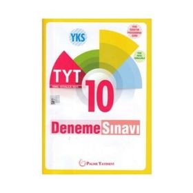 TYT 10 Deneme Sınavı Palme Yayınevi
