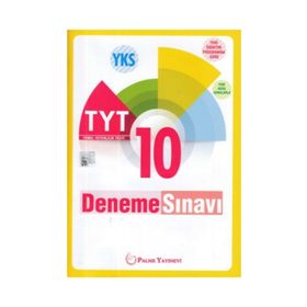 TYT 10 Deneme Sınavı Palme Yayınevi