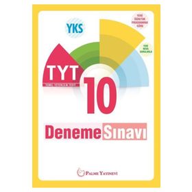 TYT 10 Deneme Sınavı Palme Yayınevi
