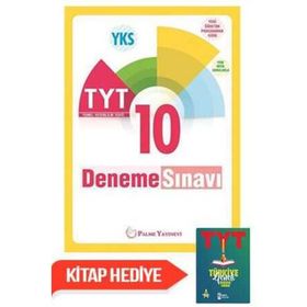 TYT 10 Deneme Sınavı Palme Yayınevi