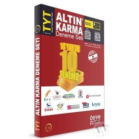 TYT 10 Farklı Yayın 10 Farklı Deneme Altın Karma