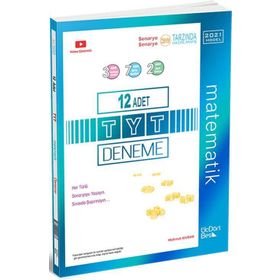 TYT 12'li Matematik Deneme 2021 Model-Üç Dört Beş Yayınları