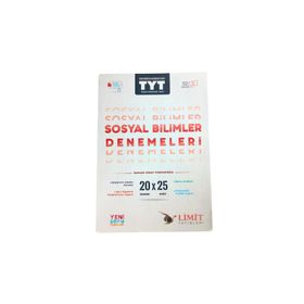 Tyt 20'li Sosyal Bilimler Denemeleri Limit Yayınları