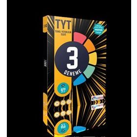 TYT 3 Deneme-KöşeBilgi Yayınları