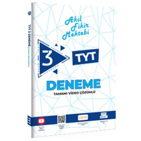 TYT 3 lü Denemeleri-Akıl Fikir Mektebi Yayınları