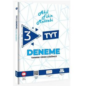 TYT 3 lü Denemeleri-Akıl Fikir Mektebi Yayınları