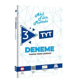 TYT 3 lü Denemeleri-Akıl Fikir Mektebi Yayınları