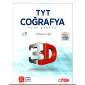TYT 3D Coğrafya Tamamı Video Çözümlü Soru Bankası 3D Yayınları