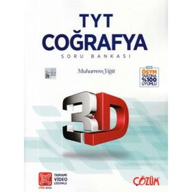 TYT 3D Coğrafya Tamamı Video Çözümlü Soru Bankası Çözüm Yayınları
