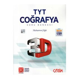 TYT 3D Coğrafya Tamamı Video Çözümlü Soru Bankası Çözüm Yayınları