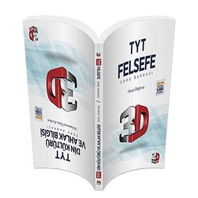 TYT 3D Felsefe ve Din Kültürü ve Ahlak Bilgisi Soru Bankası 3D Yayınları