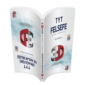 TYT 3D Felsefe ve Din Kültürü ve Ahlak Bilgisi Soru Bankası 3D Yayınları