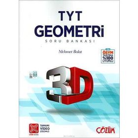 TYT 3D Geometri Tamamı Video Çözümlü Soru Bankası 3D Yayınları