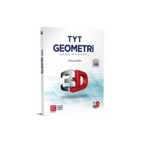 TYT 3D Geometri Tamamı Video Çözümlü Soru Bankası 3D Yayınları