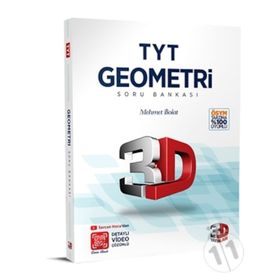 TYT 3D Geometri Tamamı Video Çözümlü Soru Bankası 3D Yayınları