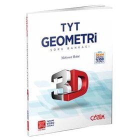 TYT 3D Geometri Tamamı Video Çözümlü Soru Bankası 3D Yayınları