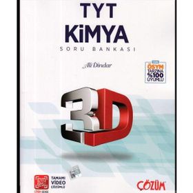 TYT 3D Kimya Tamamı Video Çözümlü Soru Bankası 3D Yayınları