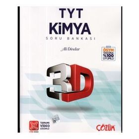 TYT 3D Kimya Tamamı Video Çözümlü Soru Bankası 3D Yayınları