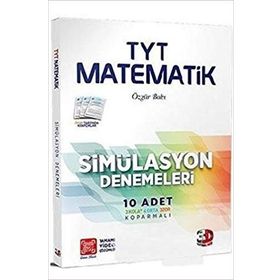 TYT 3d Matematik Simülasyon Denemeleri Çözüm Yayınları