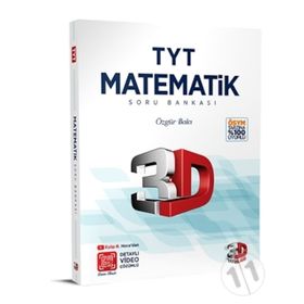 TYT 3D Matematik Tamamı Video Çözümlü Soru Bankası 3D Yayınları