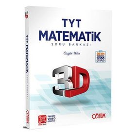 TYT 3D Matematik Tamamı Video Çözümlü Soru Bankası 3D Yayınları